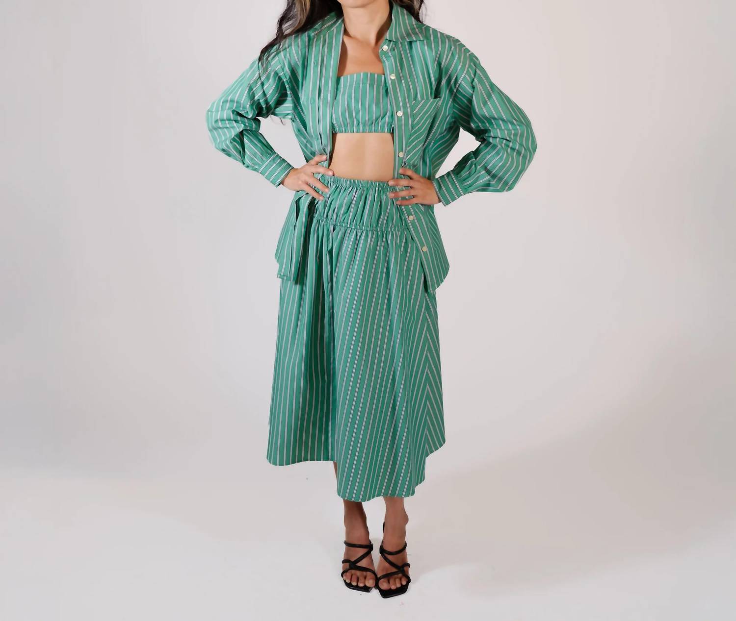 Pari Desai - Francesca Button Down Shirt