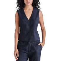 Steve Madden - Selene Pinstriped Vest