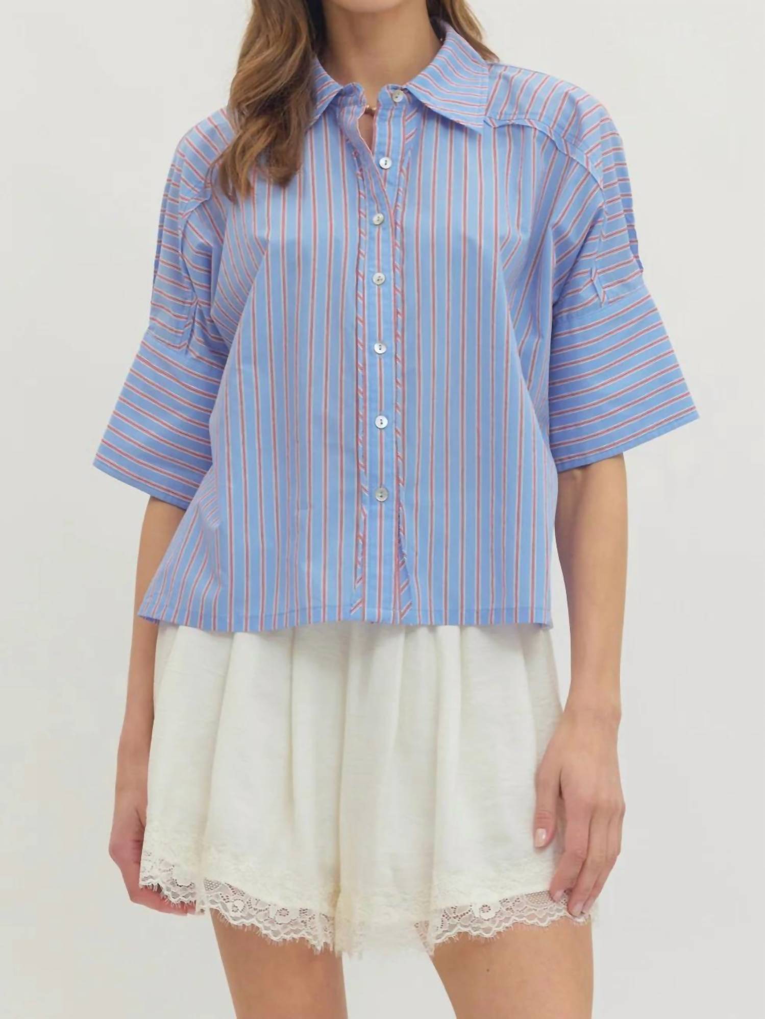 Entro - Classic Stripe Top