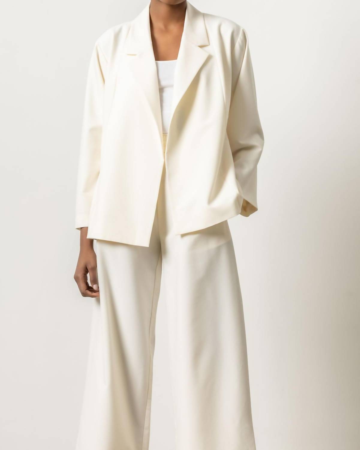 Lilla P - Notch Collar Blazer
