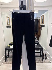 Tricot Chic Women's Faux Suede Pant in black - women's pants