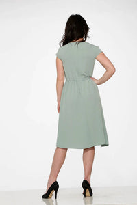 Orchid Bloom - Plain Swing Dress