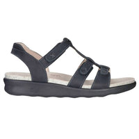 SAS Women's Sorrento Sandal in nero - women's sandal - detail view