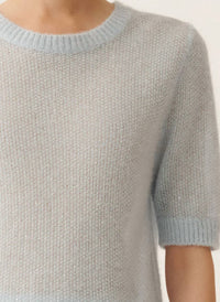 Fabiana Filippi - Short Sleeve Sweater With Sequins