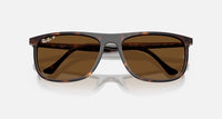 Ray Ban - Women's Rectangle Polished Havana Sunglasses