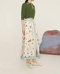 Aeropostale - Sandy Embroidered Skirt