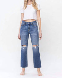 Vervet By Flying Monkey - High Rise Straight Leg Jeans
