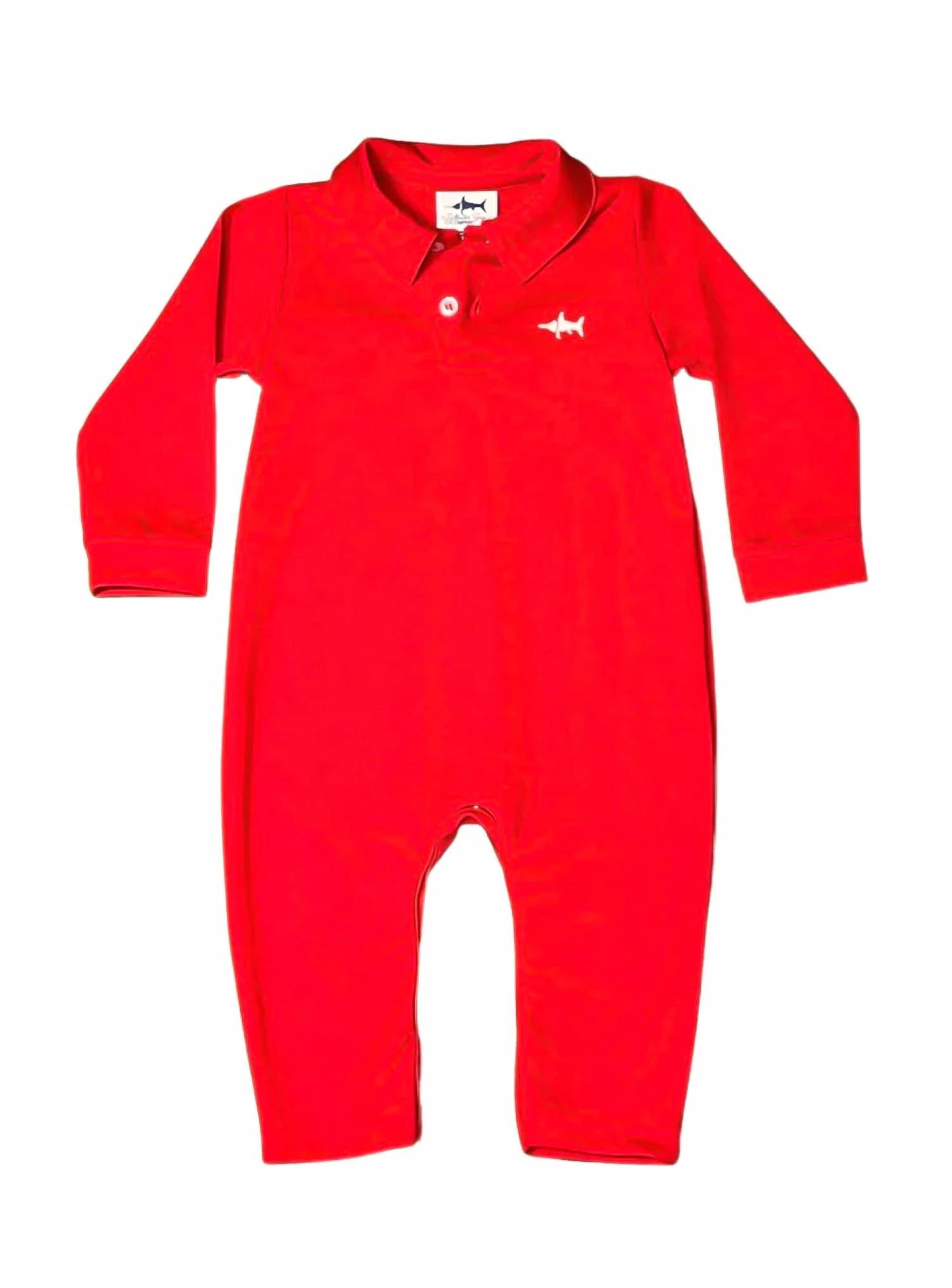 Saltwater Boys Co. - Kids Signature Polo Romper