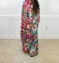 White Birch - The Tropics Call High-rise Palazzo Pants