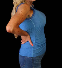 Look Mode Usa - Lace Back Tank Top