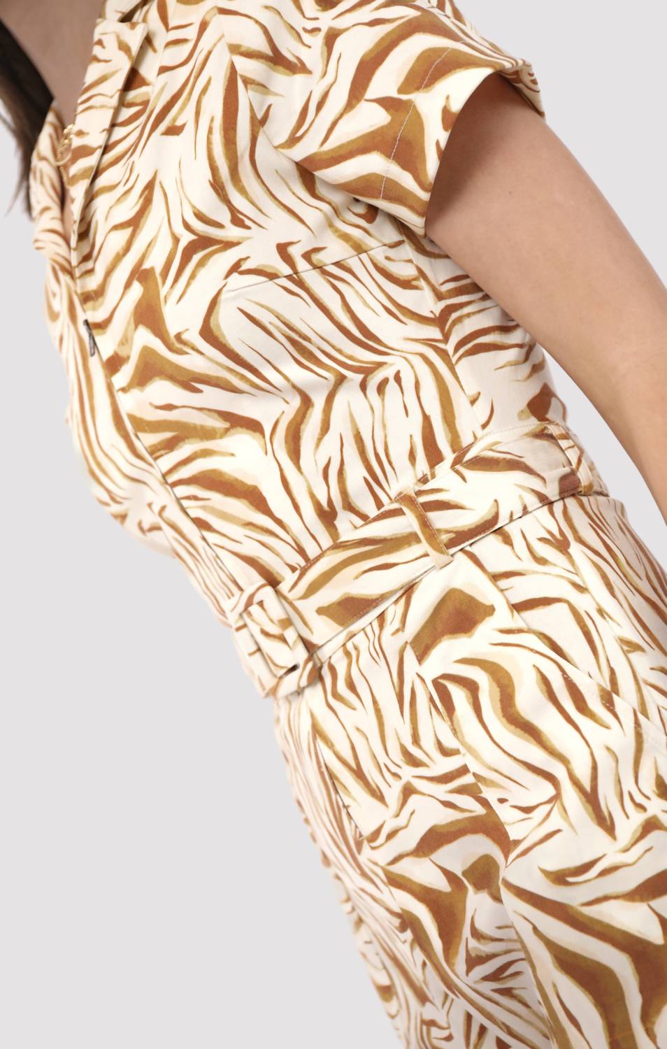 Sadie & Sage - Tiger Stripe Jumpsuit