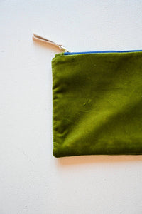 Erin Flett - Women's Velvet Clutch Bag
