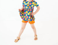 Dreamiere - Got Real Bamboo Twirl Top & Ruffle Shorts Set