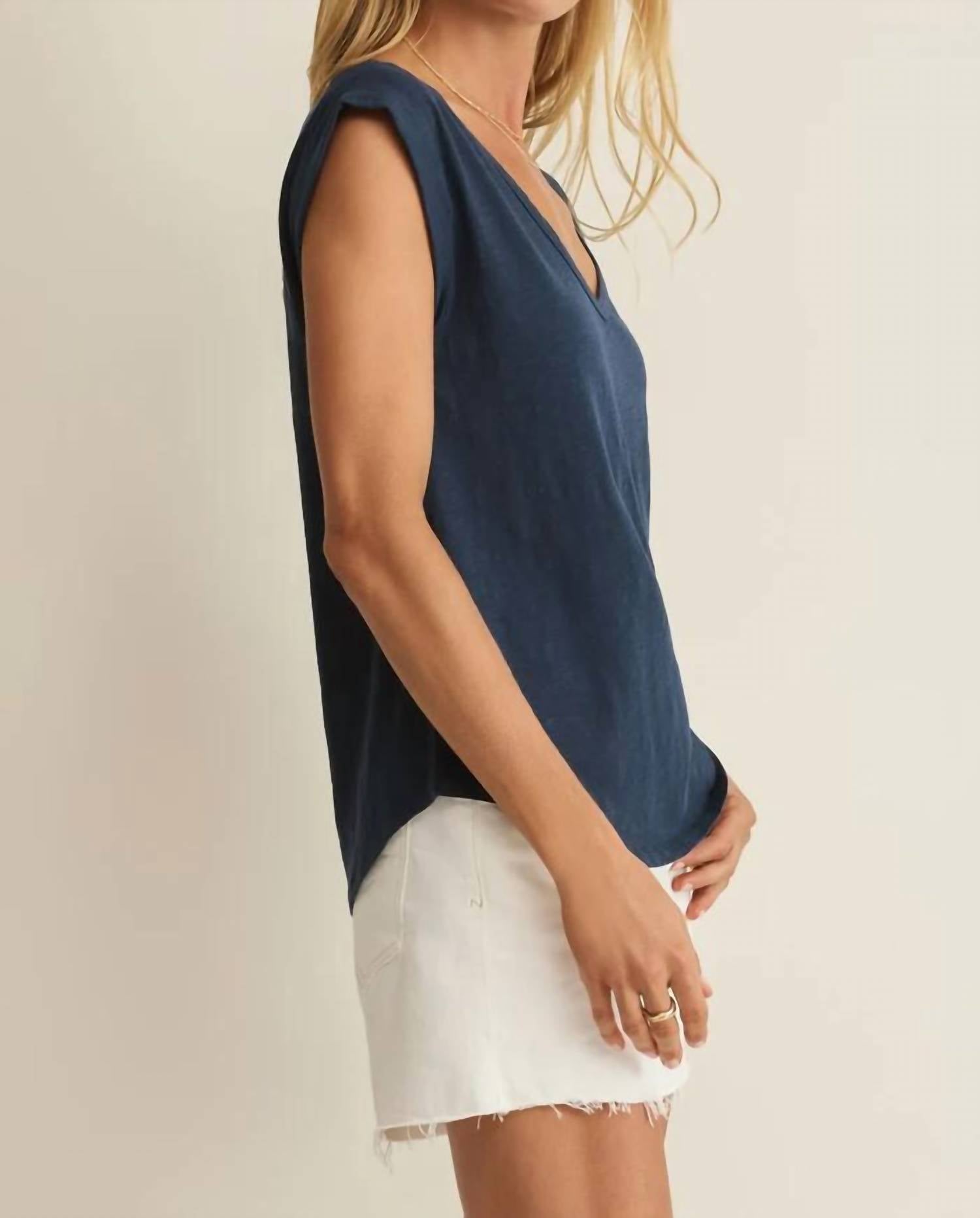 Z Supply - Per Diem V Neck Tee