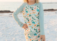 Emerson And Friends - Explore Florida Long Sleeve Baseball Rash Guard Shirt
