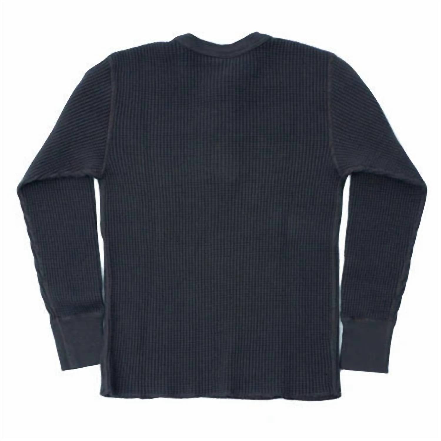 Ues Clothing Mfg. Co. - Men's Big Waffle Henley Neck Shirt