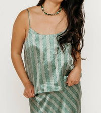 The Tiny Big Sister - Flowers Straps Top Washed