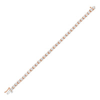 Diana M Jewels - Women's Round Lab-Grown Diamond Jewelry Bracelet (7.00 Ct) - Elegant