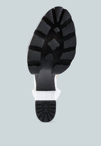 London Rag - Women's Rattle Chunky High Block Heel Sandals