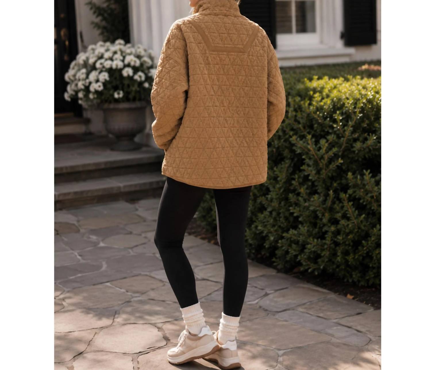La Miel - Quilted Oversized Shacket