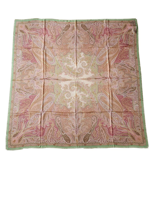 Etro - Women's Paisley & Floral Wool Blend Sheer Shawl Scarf
