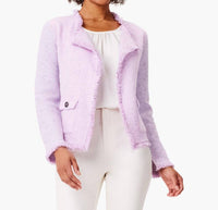 Nic + Zoe - fringe pocket jacket
