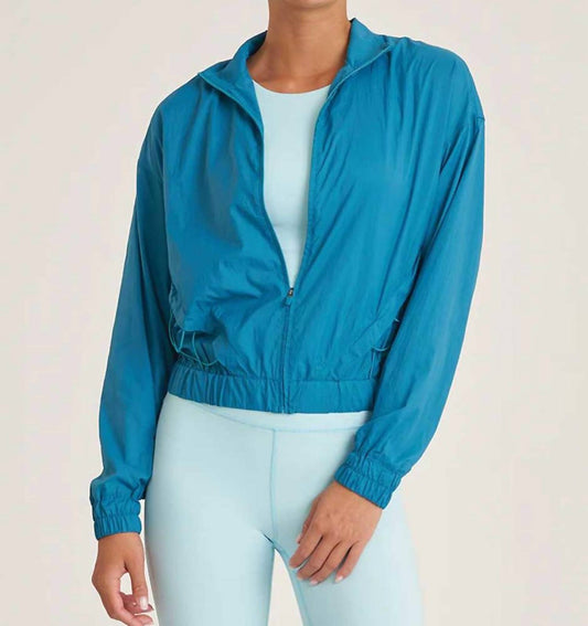 Thrive Societe - Packable Bungee Windbreaker Jacket