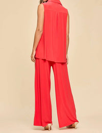 Dear Scarlett - Shoreline Travel Pant Set