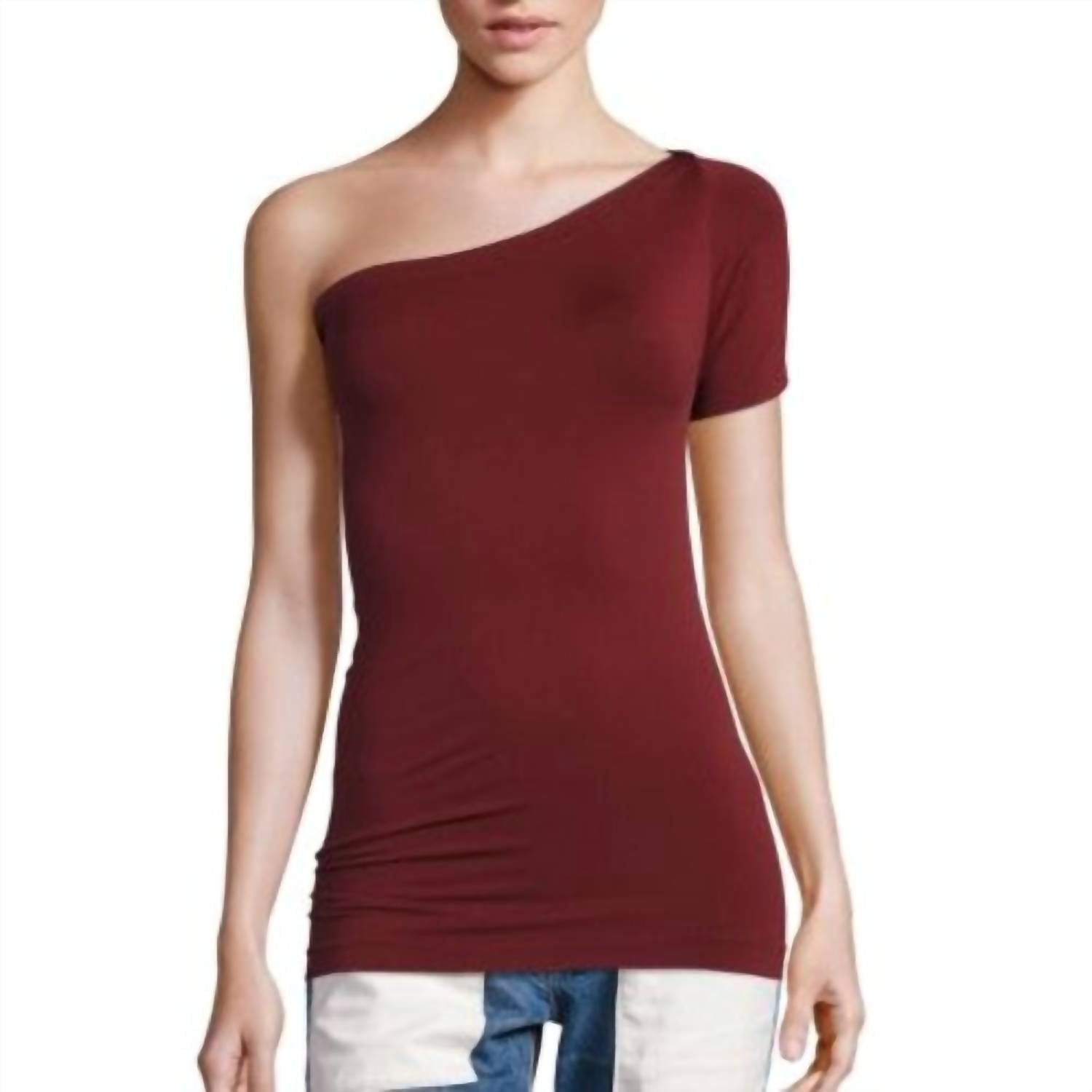 One Shoulder Tee