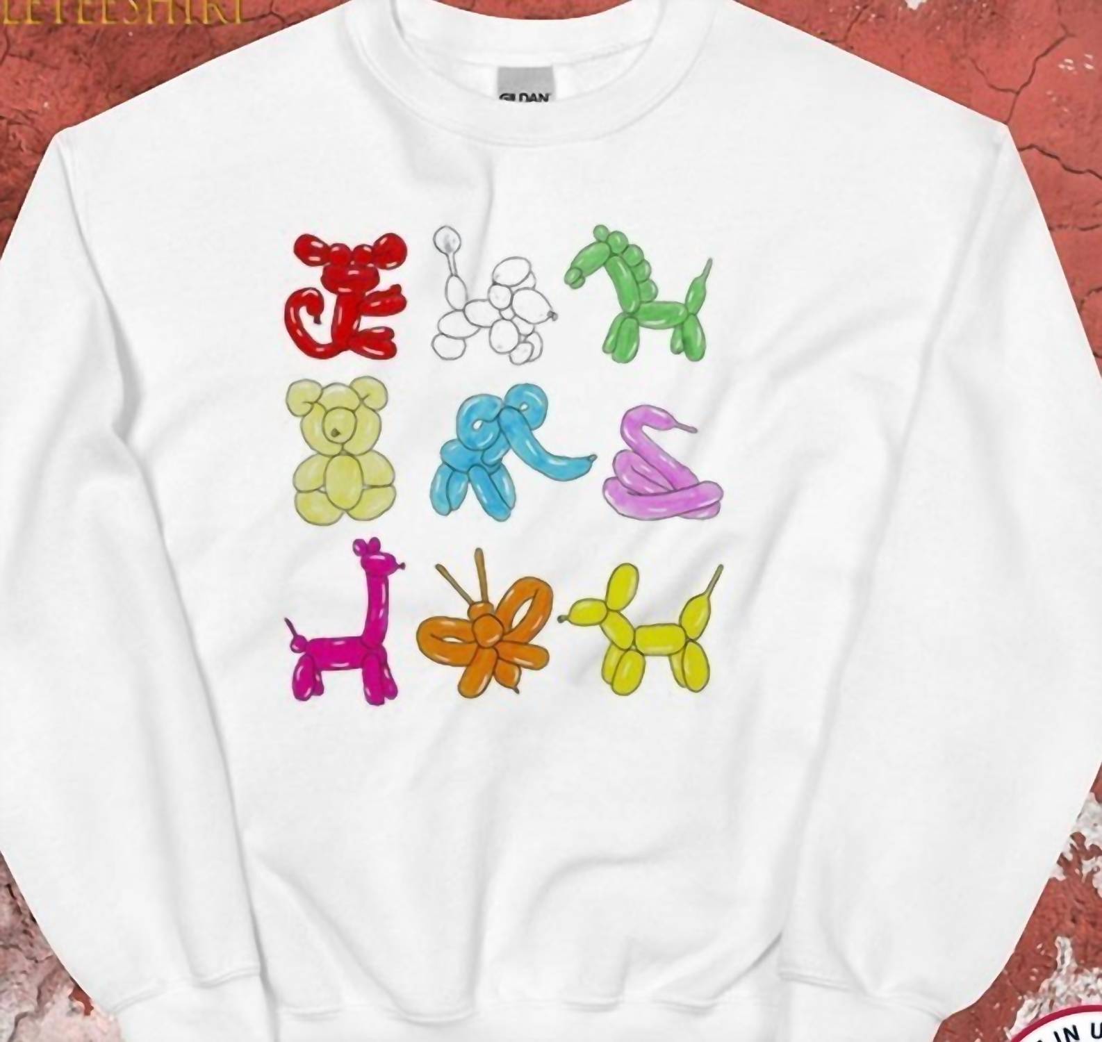 Unfortunate Portrait - Women's Balloon Animals Sweatshirt