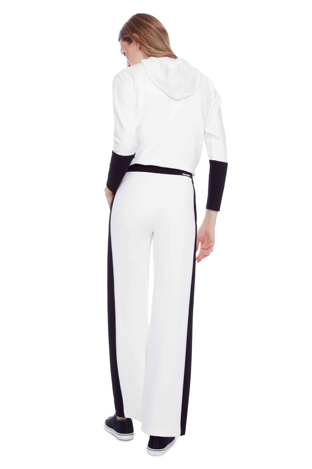 I Love Tyler Madison - Amanda Side Stripe Wide Leg Pants