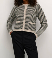 Kaffe - Kaellery Button Round Neck Cardigan