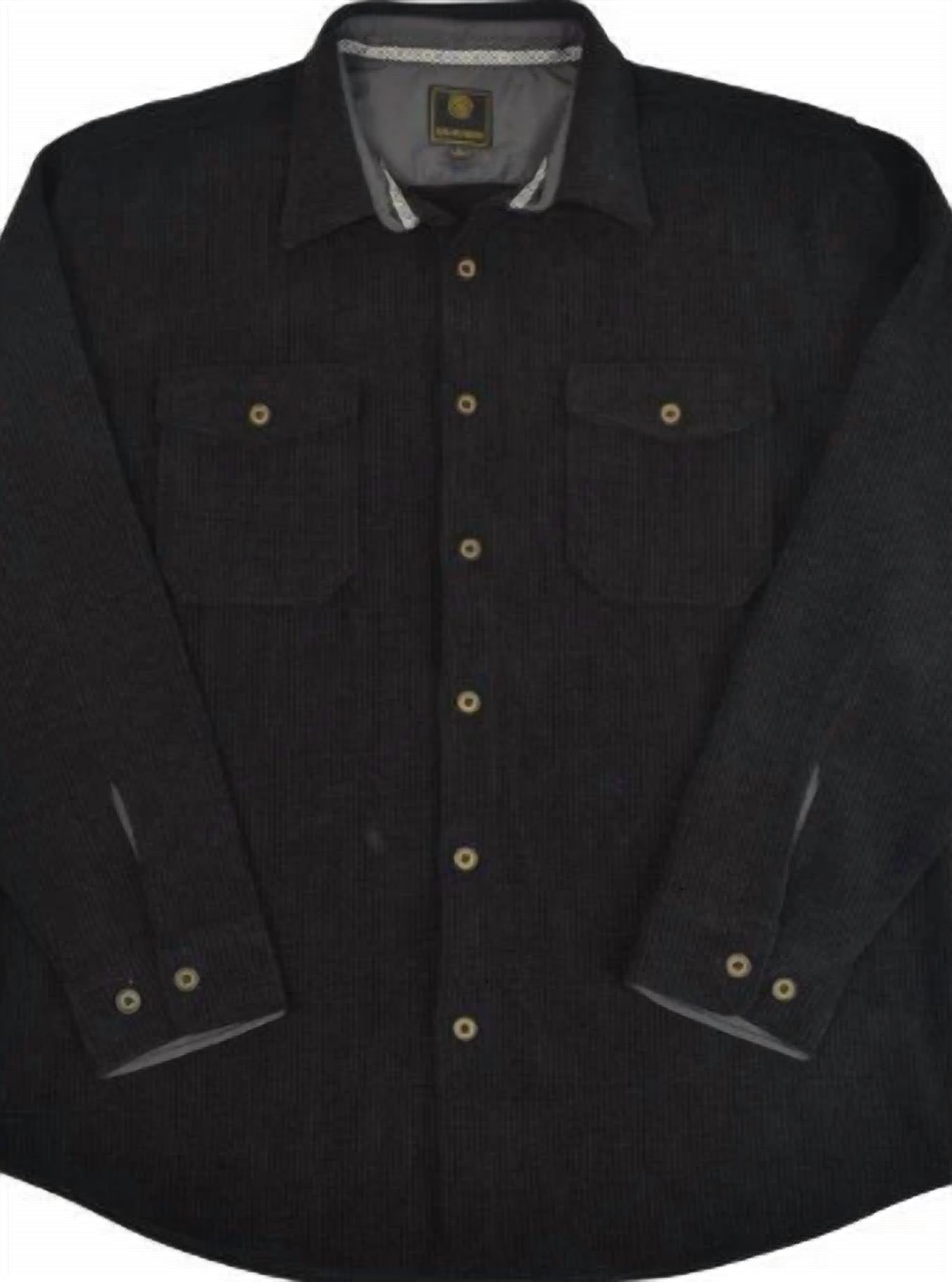 F/X Fusion - Men's Long Sleeve Washed Cord Shirt