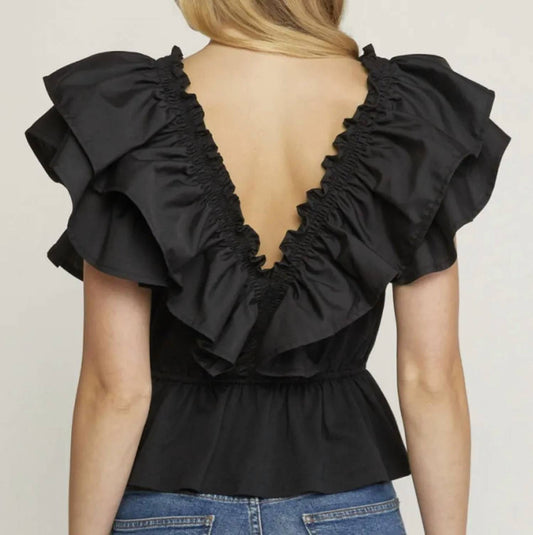 Entro - Ruffle Top