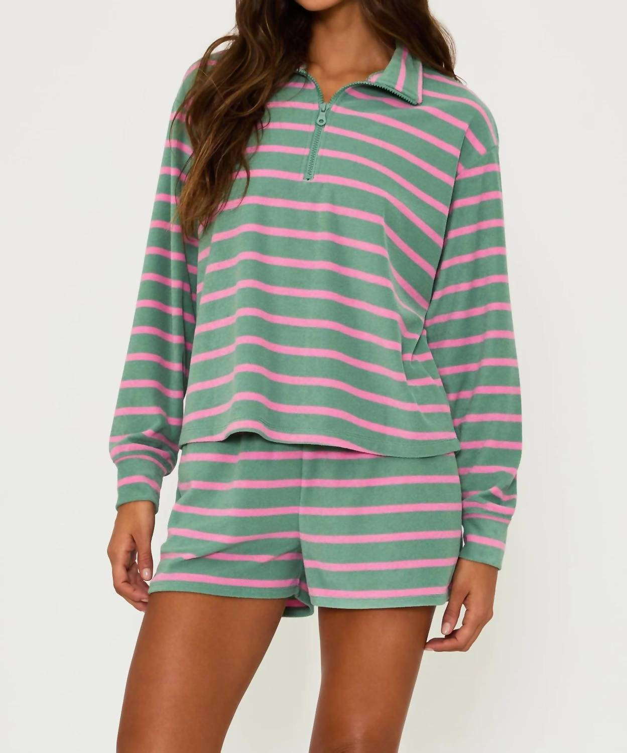 Beach Riot - Sonia Sweatshirt And Shorts Set