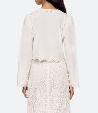 Sea - Elke Soutache Long Sleeve Blouse