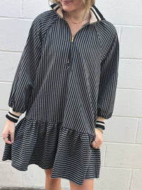 Entro - Margorie Striped Mini Dress