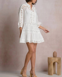 Elan - Collard Mini Dress