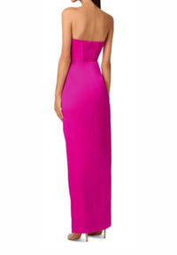 Liv Foster - Strapless Long Evening Dress