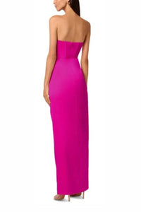 Liv Foster - Strapless Long Evening Dress