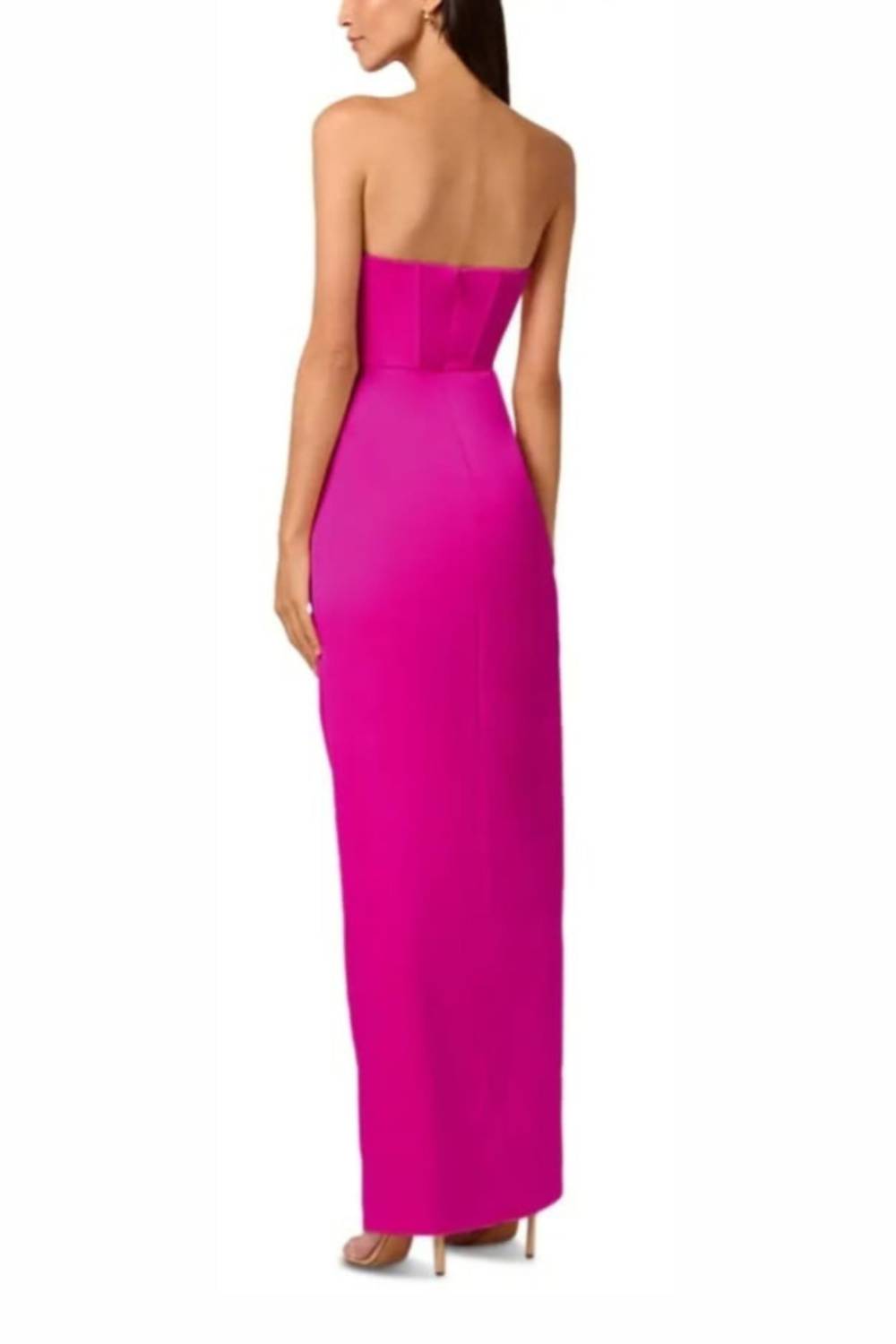 Liv Foster - Strapless Long Evening Dress