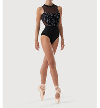 Bloch - Ladies Mock Neck Halter Leotard Bodysuit