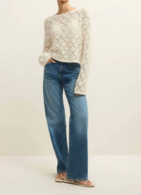 Z Supply - Hullen Diamond Crochet Sweater