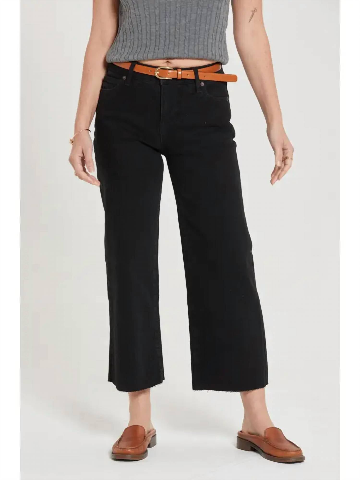 Oliver Logan - ABERDEEN ANKLE CROP HIGH RISE JEAN
