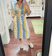 Umgee - Show You Off Long Sleeve Midi Dress