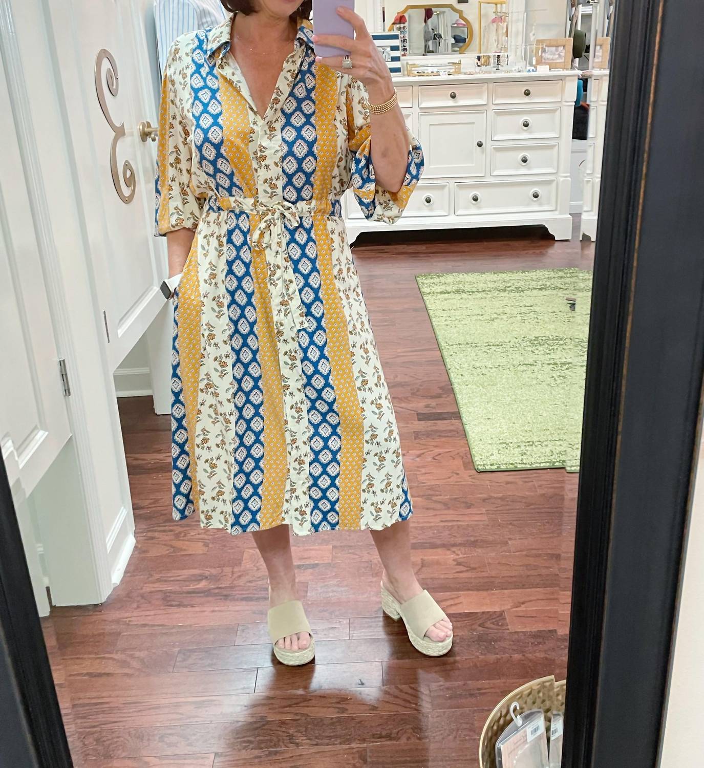 Umgee - Show You Off Long Sleeve Midi Dress