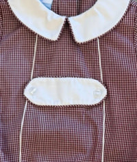 Petit Bebe - Boy's Tab Bubble Romper