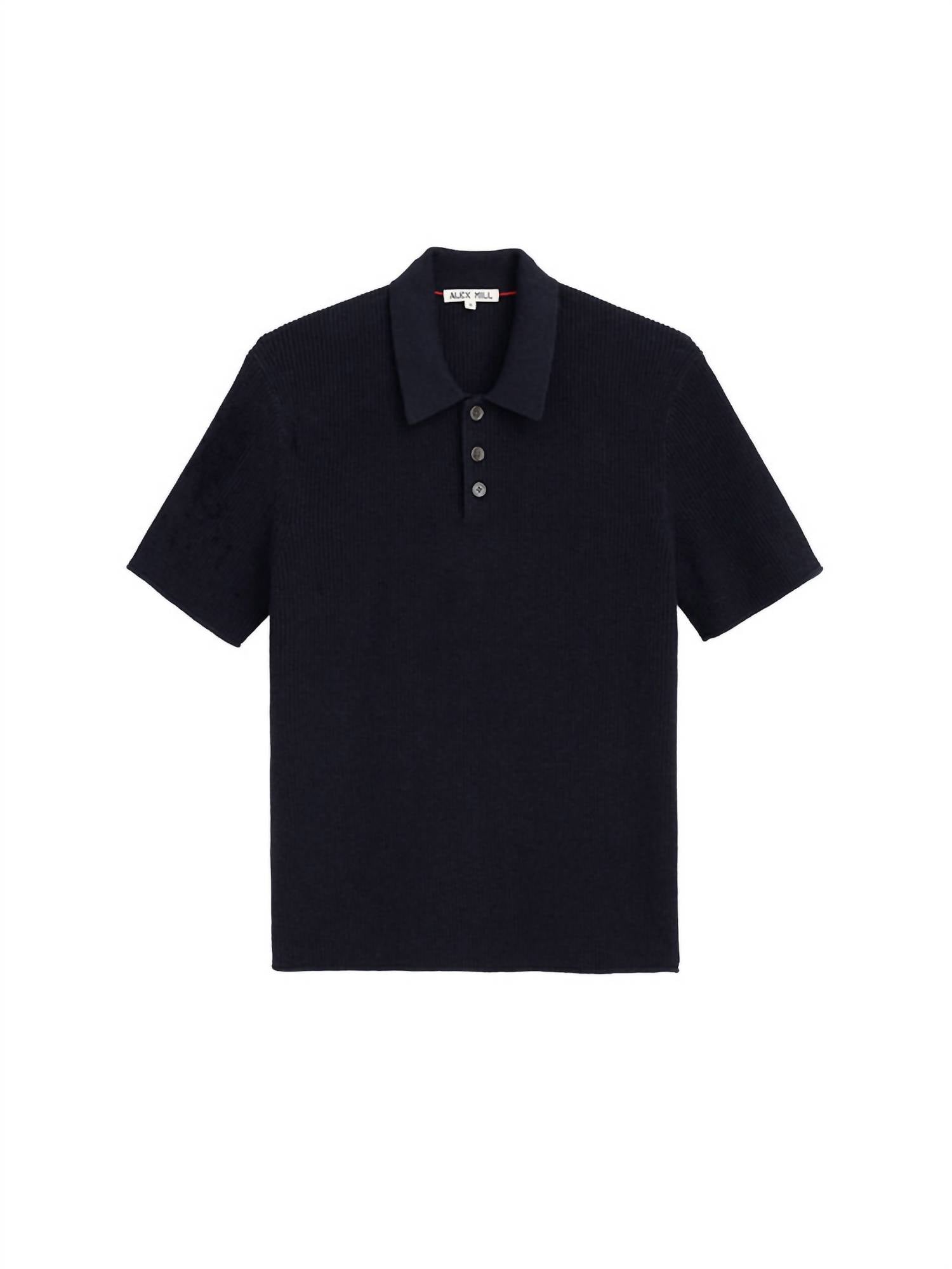 Alex Mill - Eastwood Cotton Linen Polo Shirt