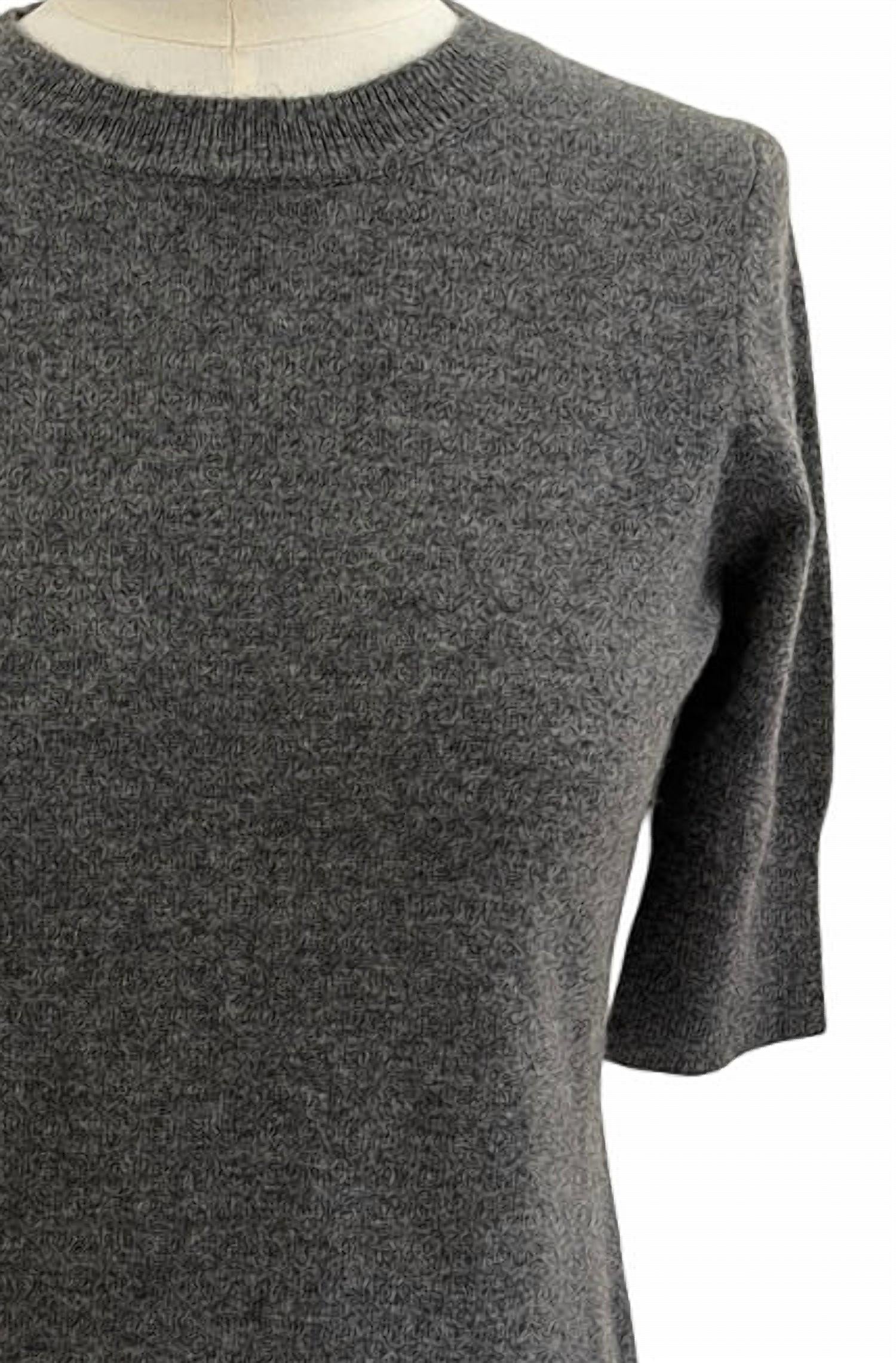 Arlotta Cashmere - Women's Cashmere Elbow Sleeve Sweater Top