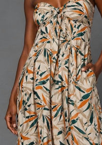 Aakaa - Cabo Tube Tie Jumpsuit